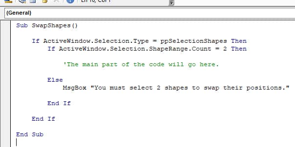 PowerPoint VBA - Checking the User's Shape Selection