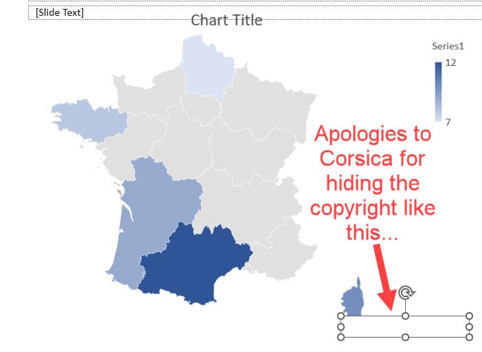 Hiding the Copyright Information with a Dummy Shape